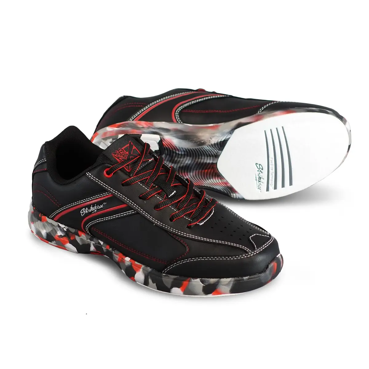 KR Strikeforce Flyer Lite Red Camo Athletic Bowling Shoe 11 | Lightweight Comfort & Slide Control - view 7