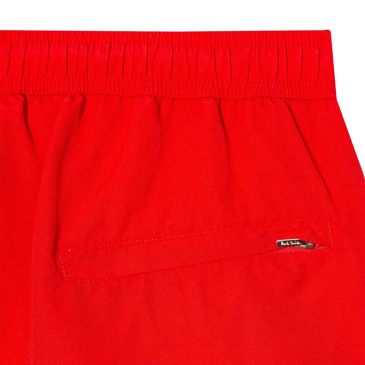 Paul Smith Signature Stripe Swim Trunks, Red, Medium | Lightweight, Recycled Polyester, Mid Rise - view 4