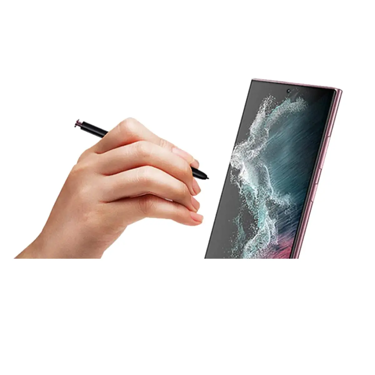 Alovexiong Replacement S Pen for Samsung Galaxy S22 Ultra 5G Stylus with Bluetooth | Burgundy, 2cm (0.8in) - view 5