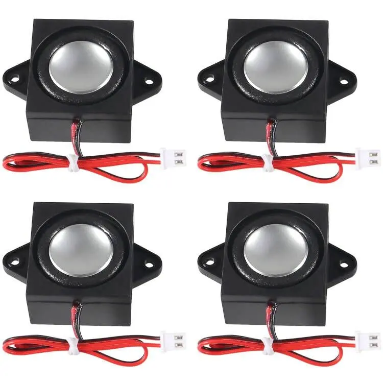 DWEII 4 PCS Mini Speakers 3W 4 Ohm Full Range Audio Stereo Loudspeakers | Arduino Projects & Small Electronics - main product image