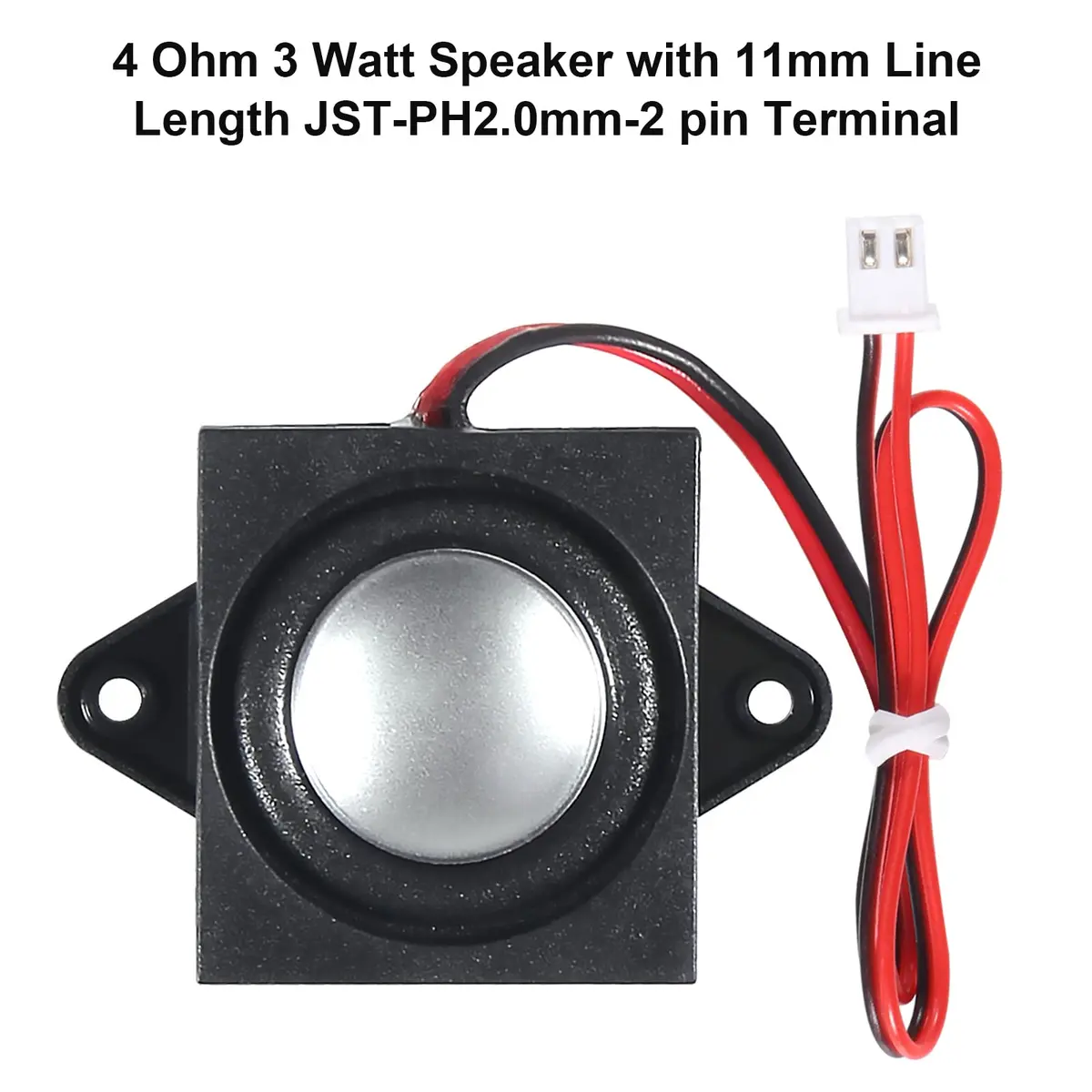 DWEII 4 PCS Mini Speakers 3W 4 Ohm Full Range Audio Stereo Loudspeakers | Arduino Projects & Small Electronics - view 5
