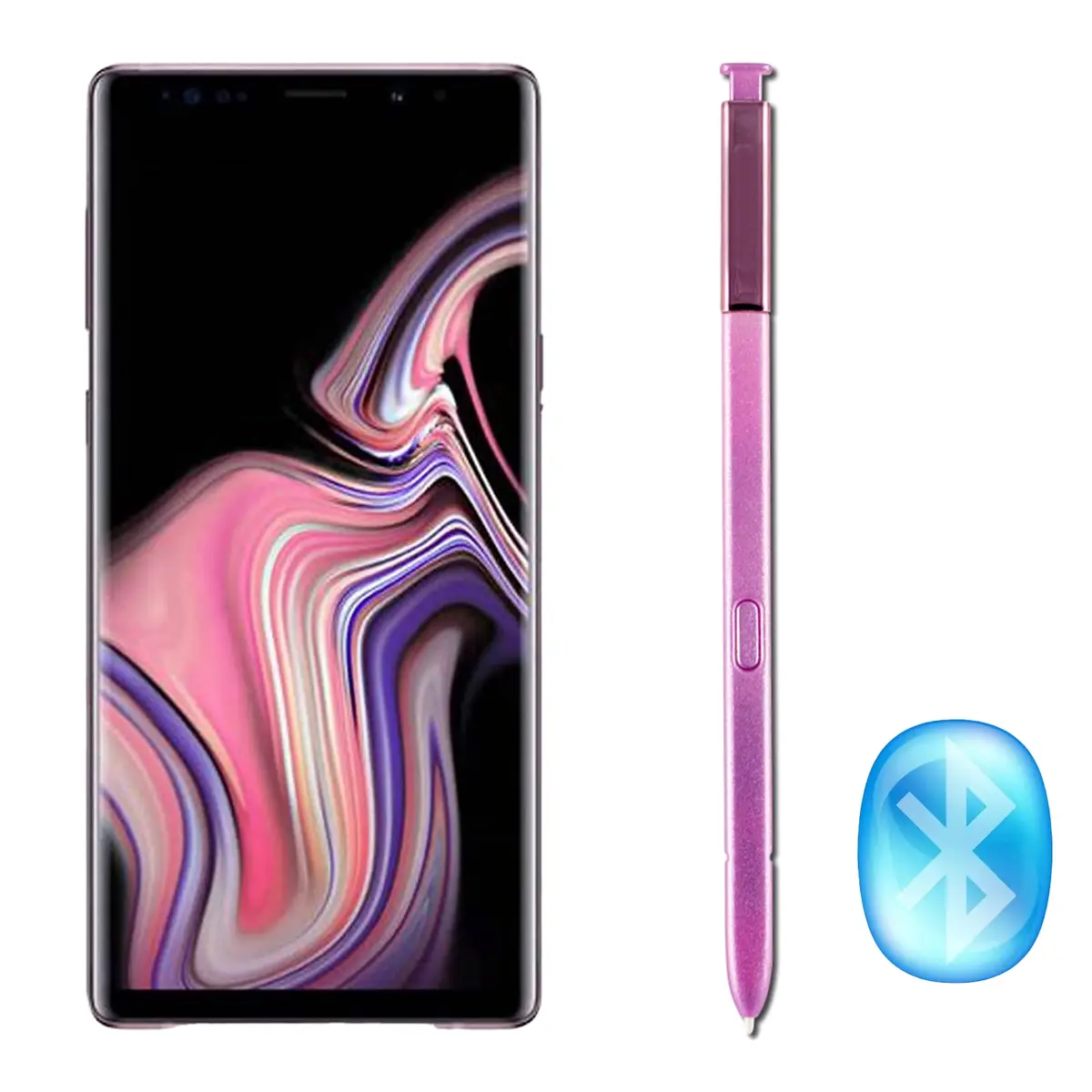 LiXiongBao Purple S Pen Replacement for Samsung Galaxy Note 9 Stylus | Bluetooth Enabled - view 2