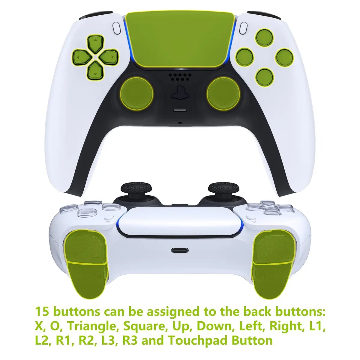 eXtremeRate Back Paddles Programable RISE4 V4 Remap Kit for PS5 Controller BDM-030 040 050 060 | Professional eSports Upgrade - view 5