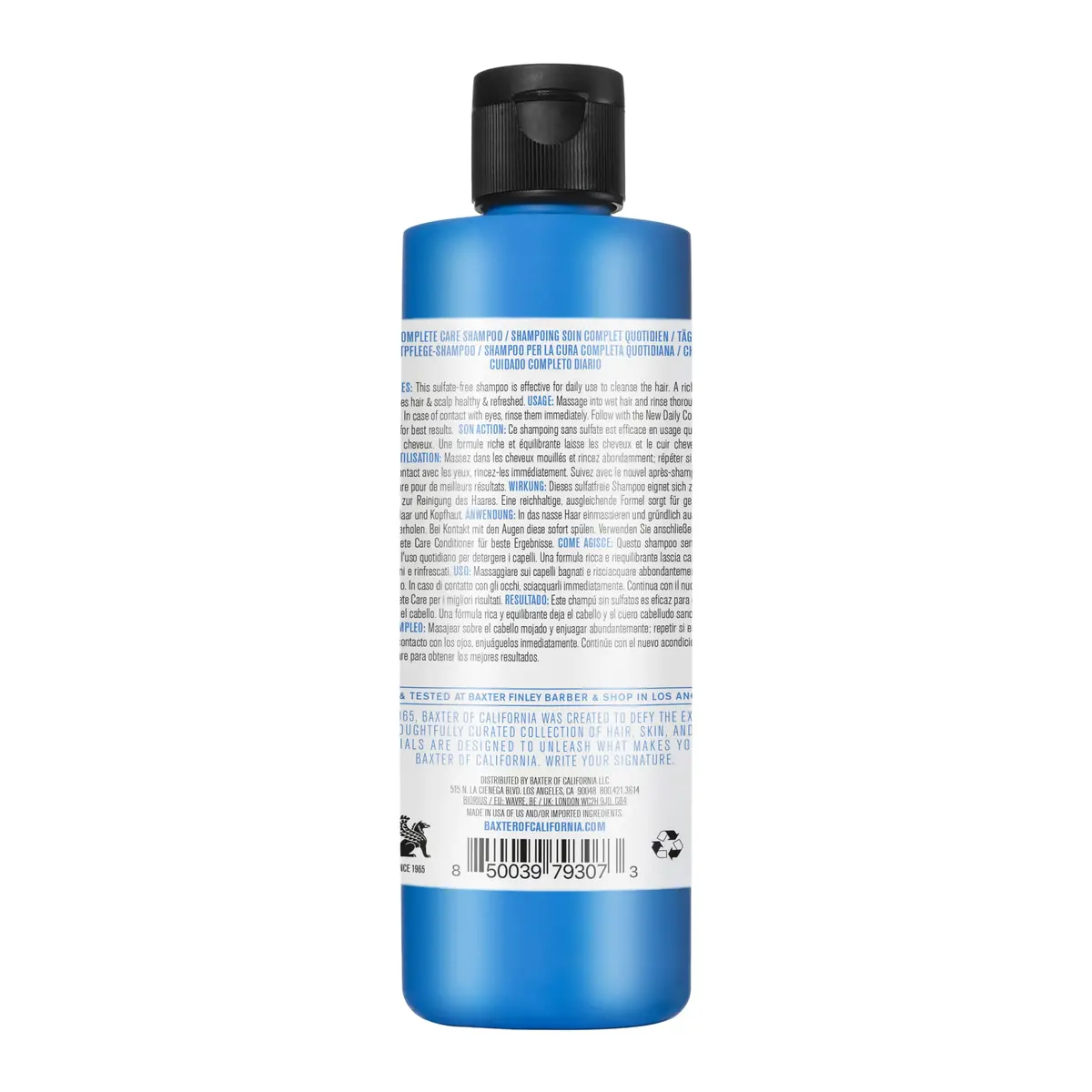 Baxter of California Daily Complete Care Shampoo 8 Fl Oz | Sulfate-Free, Invigorating with Sage & Tea Tree - view 2