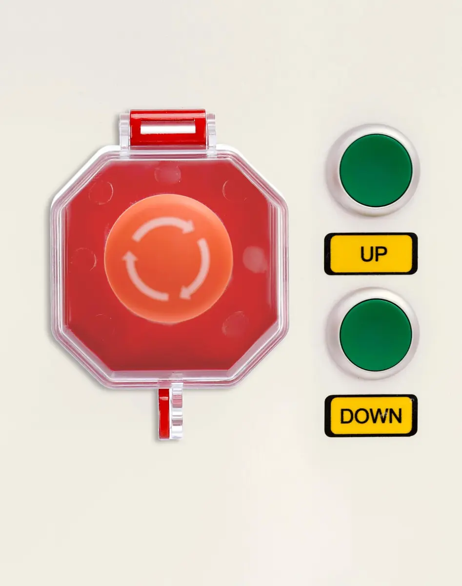 QWORK Emergency Stop Button Cover, 4 Pack Plastic Switch Protector, Impact Dust UV Resistant | Add Safety - view 3