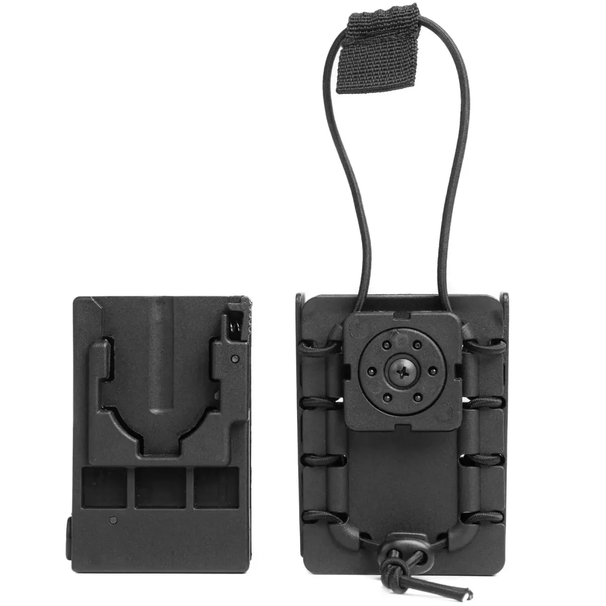 LUITON Tactical Polymer Radio Holster for BaoFeng UV5R, Kenwood, Icom, Retevis - Black (156g / 5.29oz) - view 8