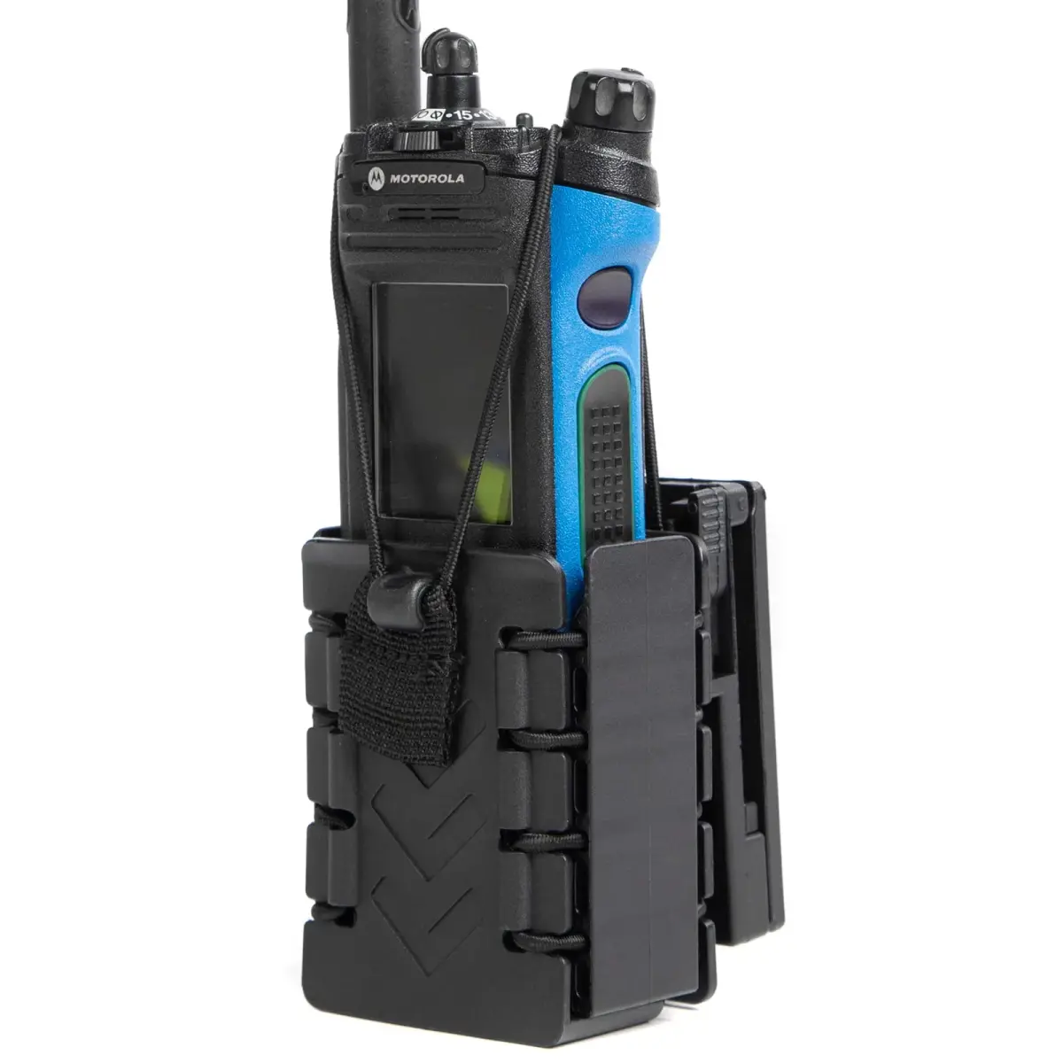 LUITON Tactical Polymer Radio Holster for BaoFeng UV5R, Kenwood, Icom, Retevis - Black (156g / 5.29oz) - view 2