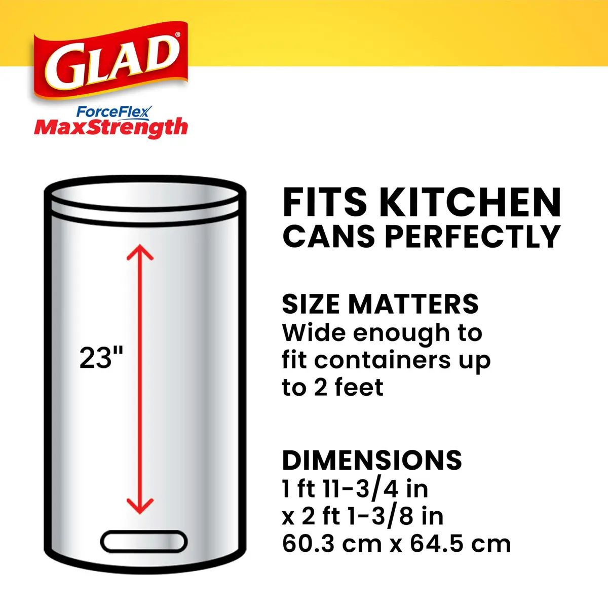 Glad Tall Kitchen Trash Bags 13 Gallon, MaxStrength Beachside Breeze Drawstring, 34 Count | Strong & Scented for Indian Homes - view 7