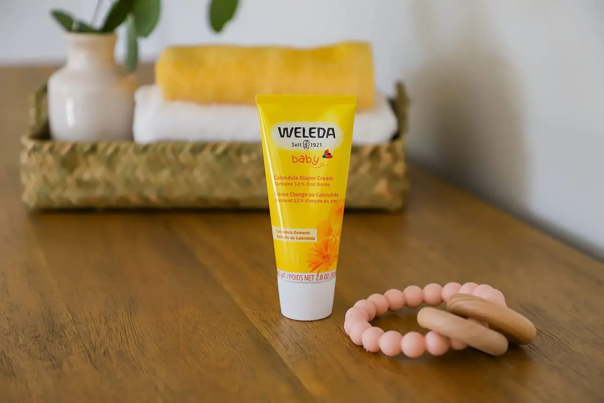 Weleda Baby Calendula Diaper Cream 246.49ml (8.4 Fl Oz) Pack of 3 | Plant-Rich Protection for Sensitive Skin - view 3