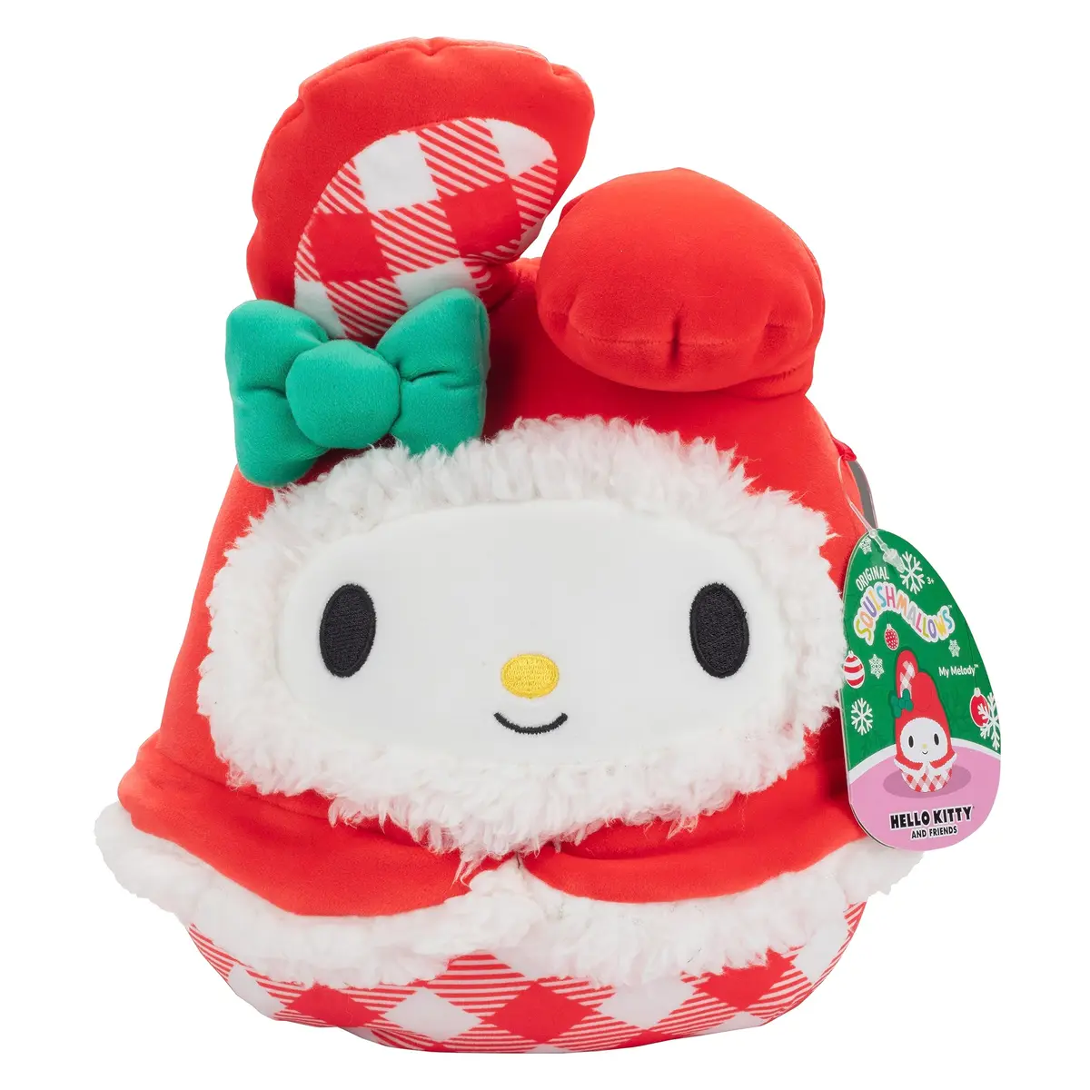 Squishmallows 8-Inch My Melody Hello Kitty Plush | Soft Sanrio Character Toy for Kids & Collectors - main product image