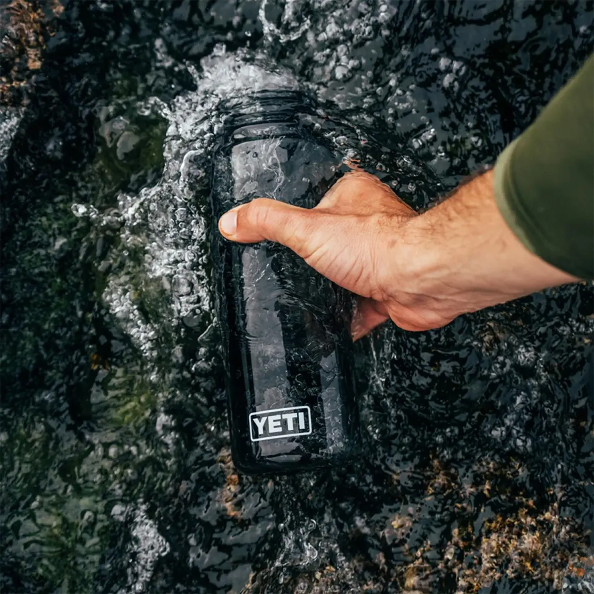 YETI Yonder 1L (34 oz) Water Bottle with Leakproof Chug Cap | Shatter-Resistant & BPA-Free for Active Use - view 8