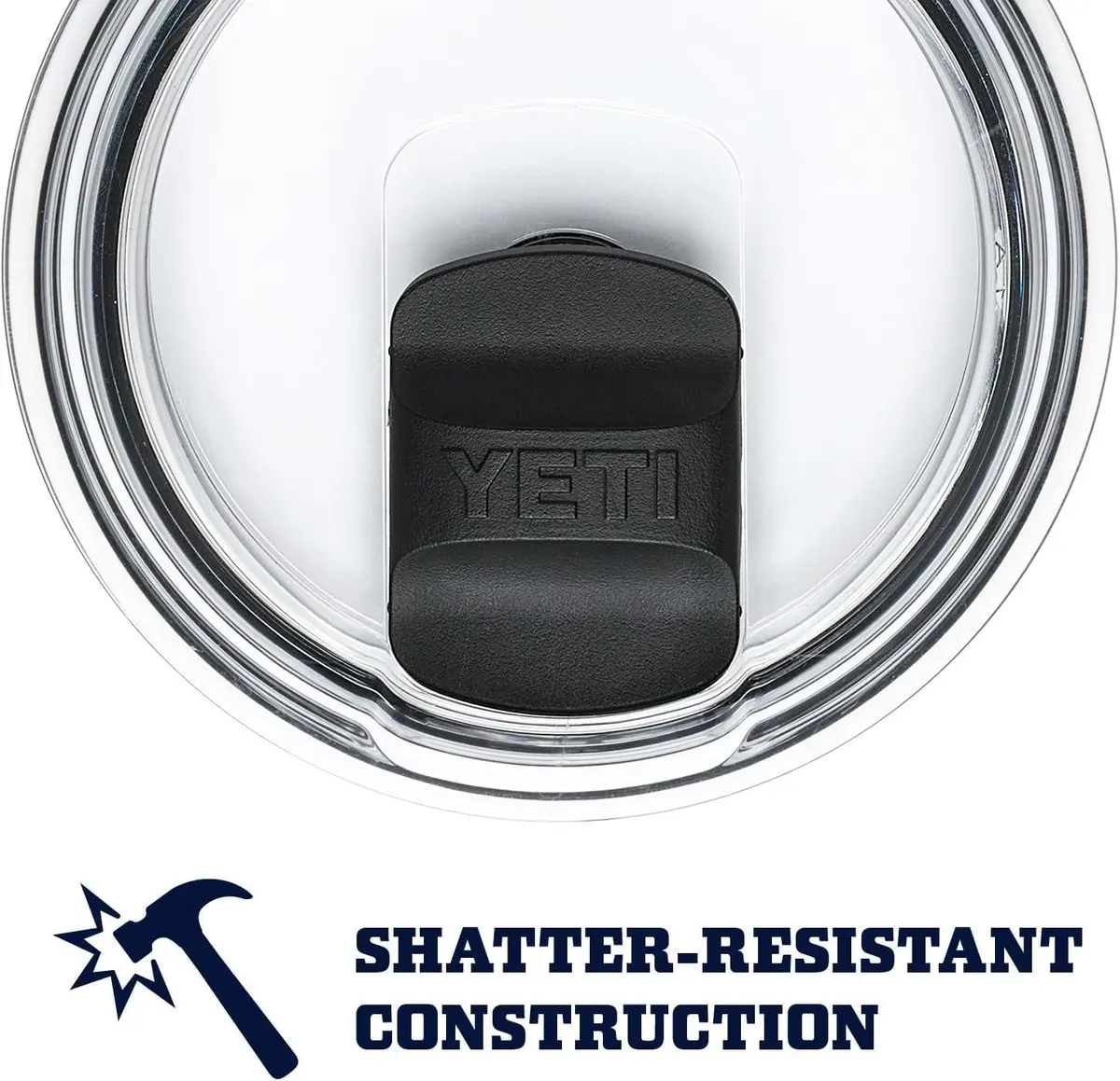 YETI Rambler 10 oz Stackable Lowball 2.0 | Vacuum Insulated Stainless Steel Navy - view 10