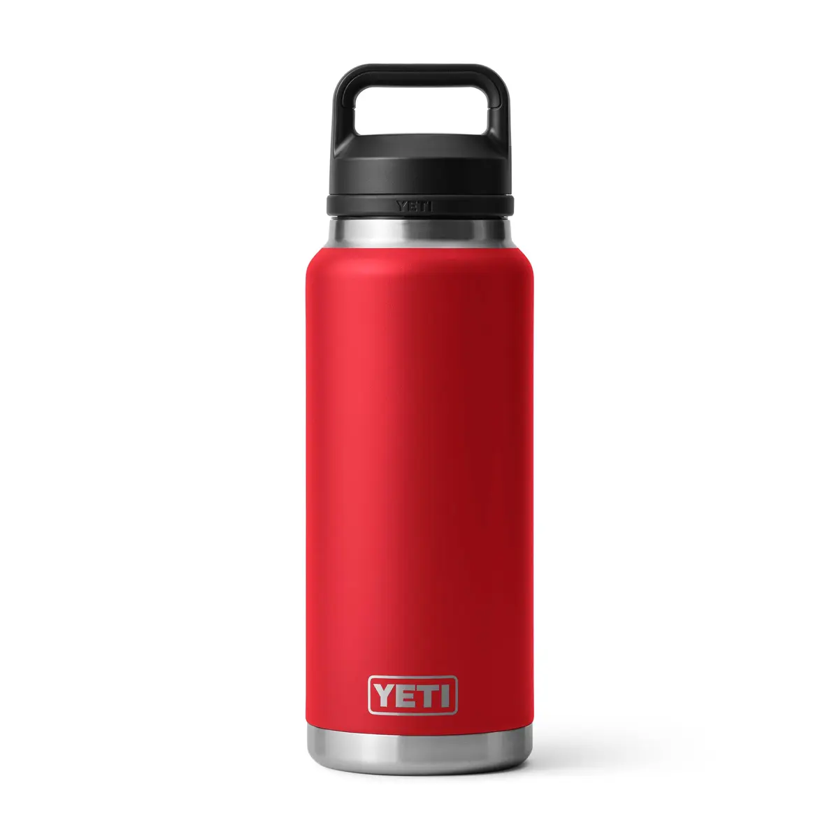 YETI Rambler 36 oz Bottle with Chug Cap, Rescue Red | Vacuum Insulated Stainless Steel Water Bottle (1065ml / 36oz) - main product image