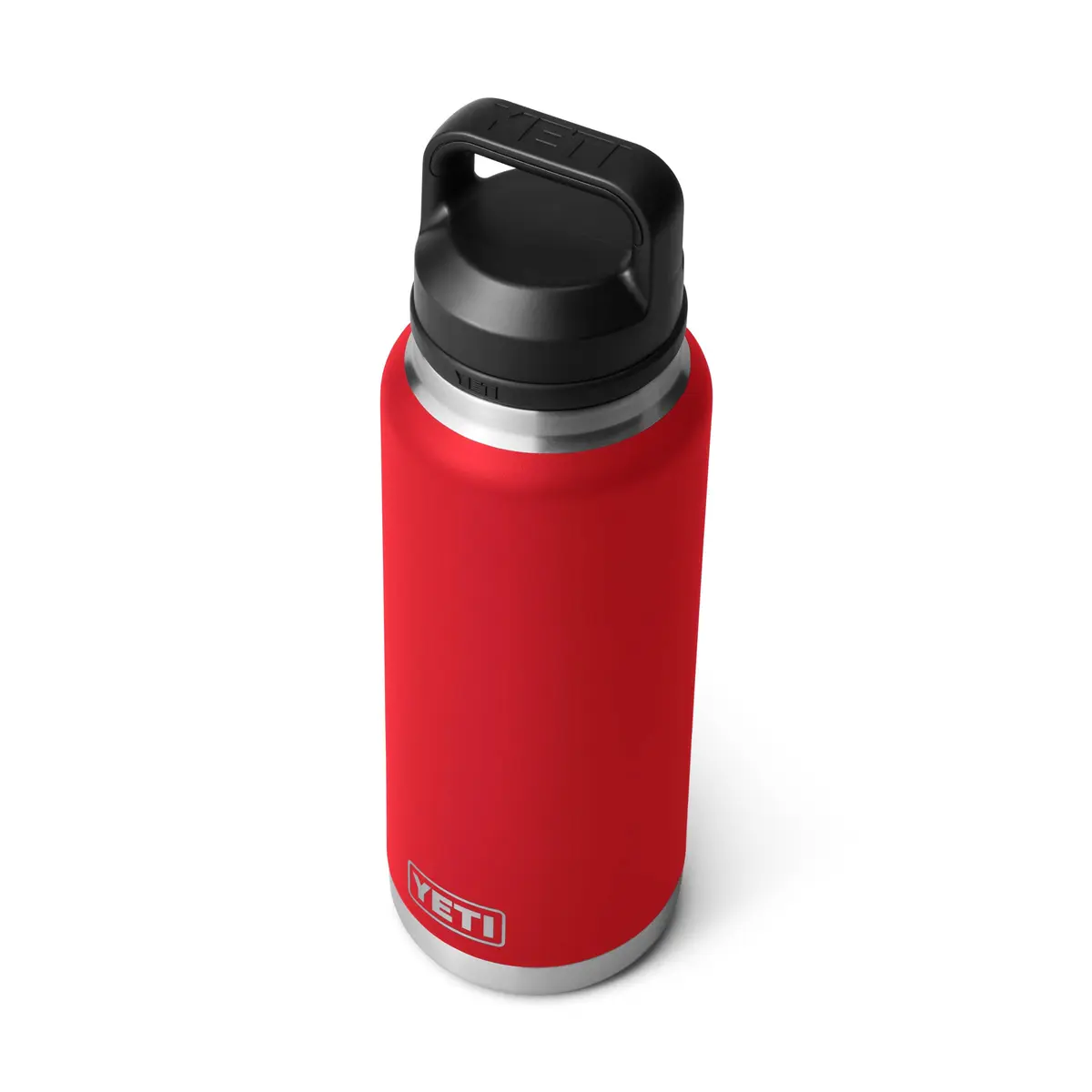 YETI Rambler 36 oz Bottle with Chug Cap, Rescue Red | Vacuum Insulated Stainless Steel Water Bottle (1065ml / 36oz) - view 7