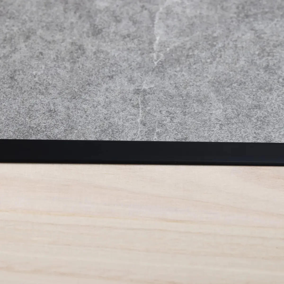 Trimold Aluminum T Molding Floor Transition Strip 2.9Ft Matte Black | Seamless Floor Gap Bridging - view 7