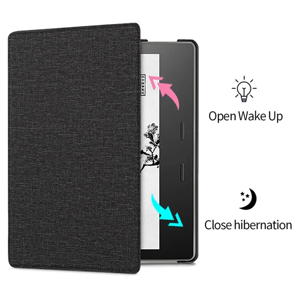 Zcooooool Fabric Case for 7" Kindle Oasis (10th & 9th Gen) with Hand Strap & Auto Sleep/Wake | Lightweight & Anti-Slip - view 5