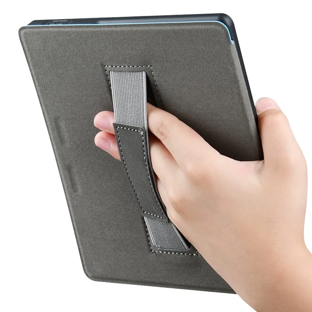 Zcooooool Fabric Case for 7" Kindle Oasis (10th & 9th Gen) with Hand Strap & Auto Sleep/Wake | Lightweight & Anti-Slip - view 4
