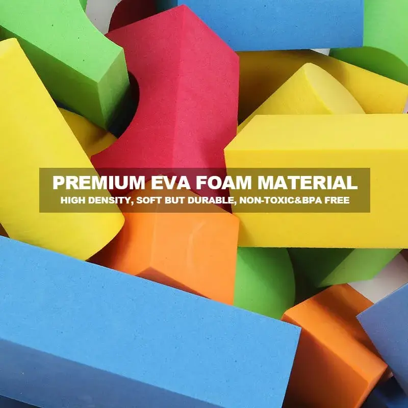 Pairez Toys Foam Building Blocks for Toddlers 2-4, 81PCS Soft Blocks Toy | ASTM-Tested Educational Toy - view 6