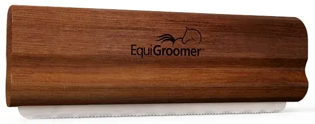 EquiGroomer 5-Inch Undercoat Deshedding Brush for Dogs & Cats, Mahogany | Removes Loose Fur & Undercoat - main product image