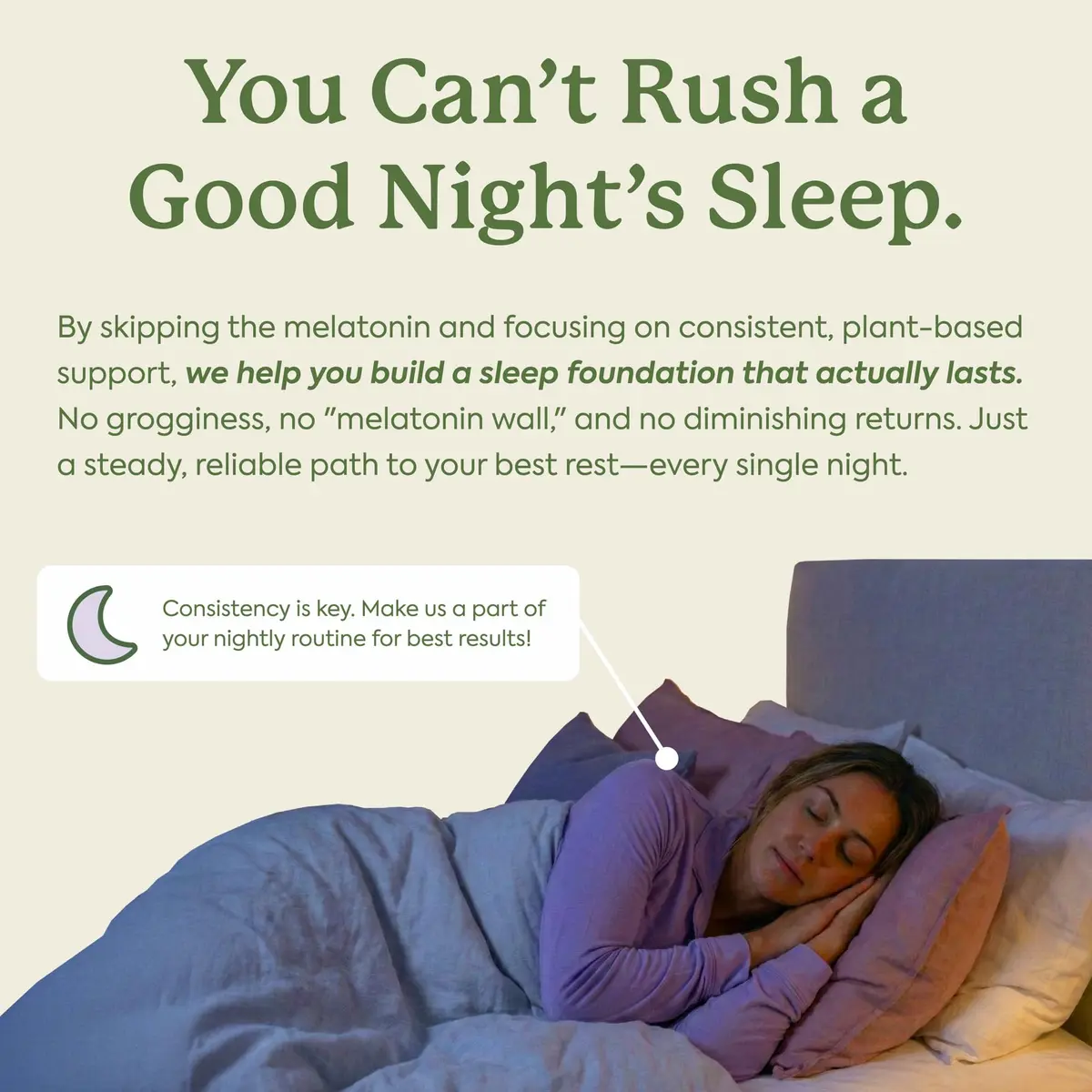 Plant People WonderSleep Mushroom Gummies Supplement for Sleep, 60ct | Natural Relaxation & Rest Support - view 4