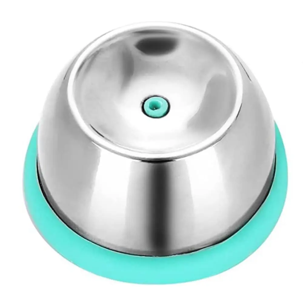 jawbush Stainless Steel Egg Piercer for Hard Boiled Eggs | Heavy Duty Egg Hole Puncher with Safety Retractable Pin & Non-Slip Base, Blue - main product image