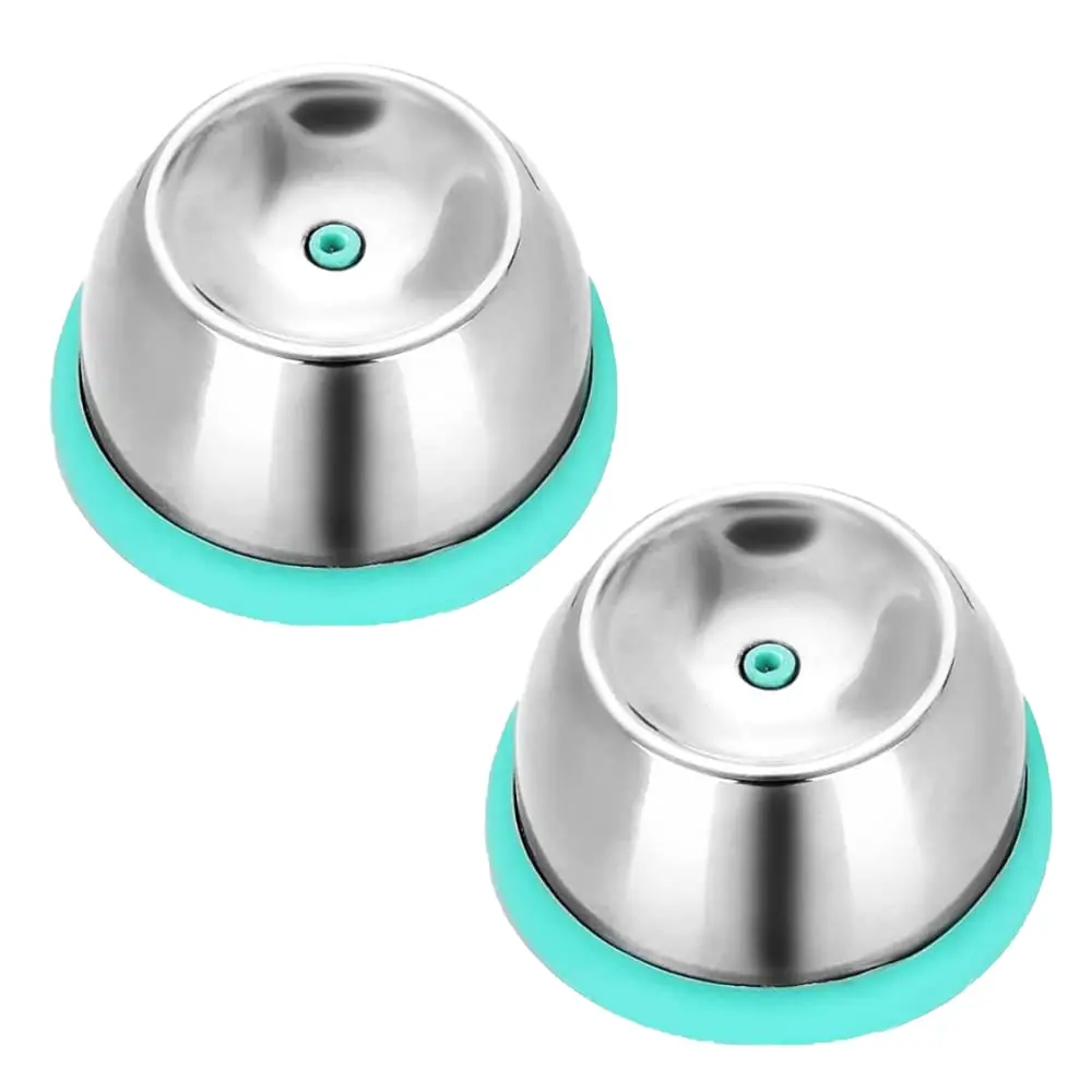 jawbush Stainless Steel Egg Piercer 2 Pack | Heavy Duty Egg Hole Puncher for Hard Boiled Eggs with Retractable Pin & Non-Slip Base - main product image