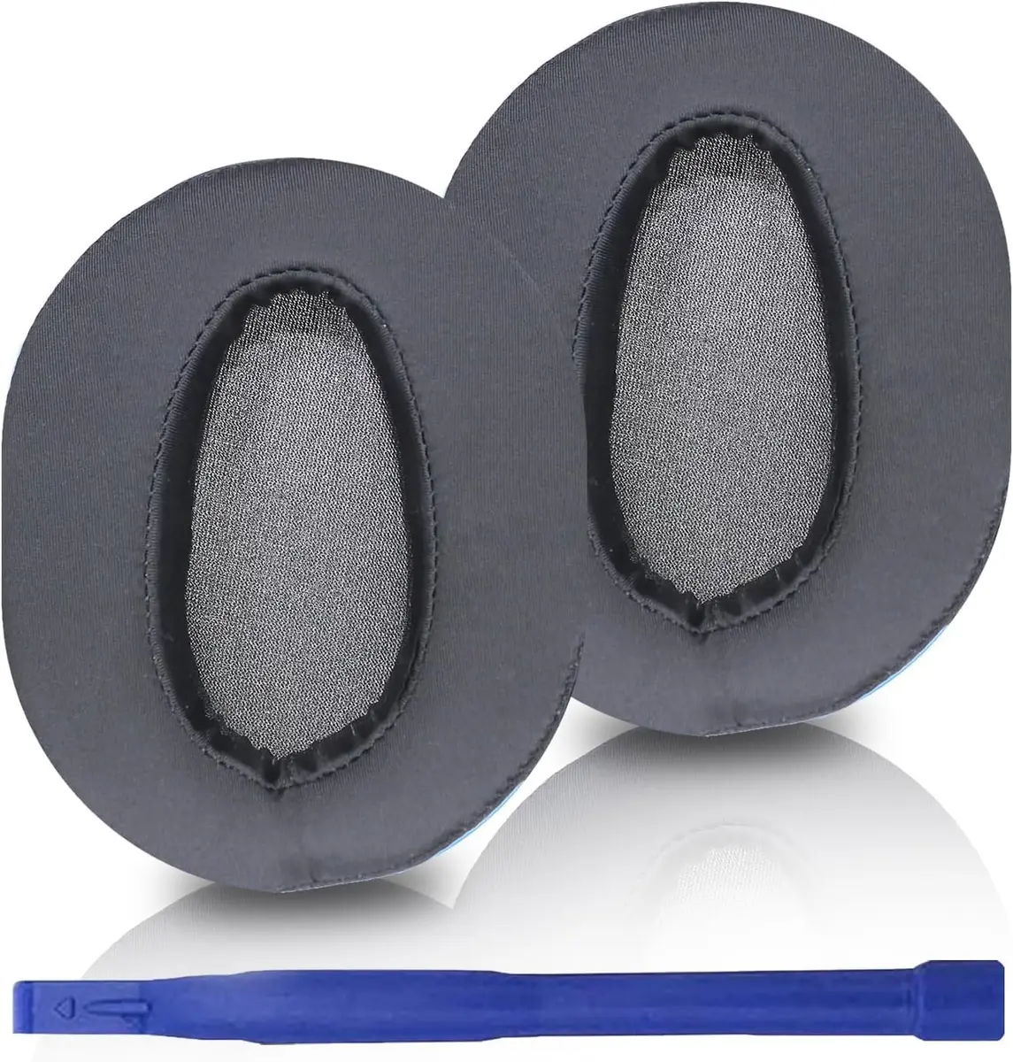 Adhiper Black Replacement Earpads for Sony WH-CH700N/CH710N/CH720N Headphones | Ice Silk & Memory Foam Comfort - main product image