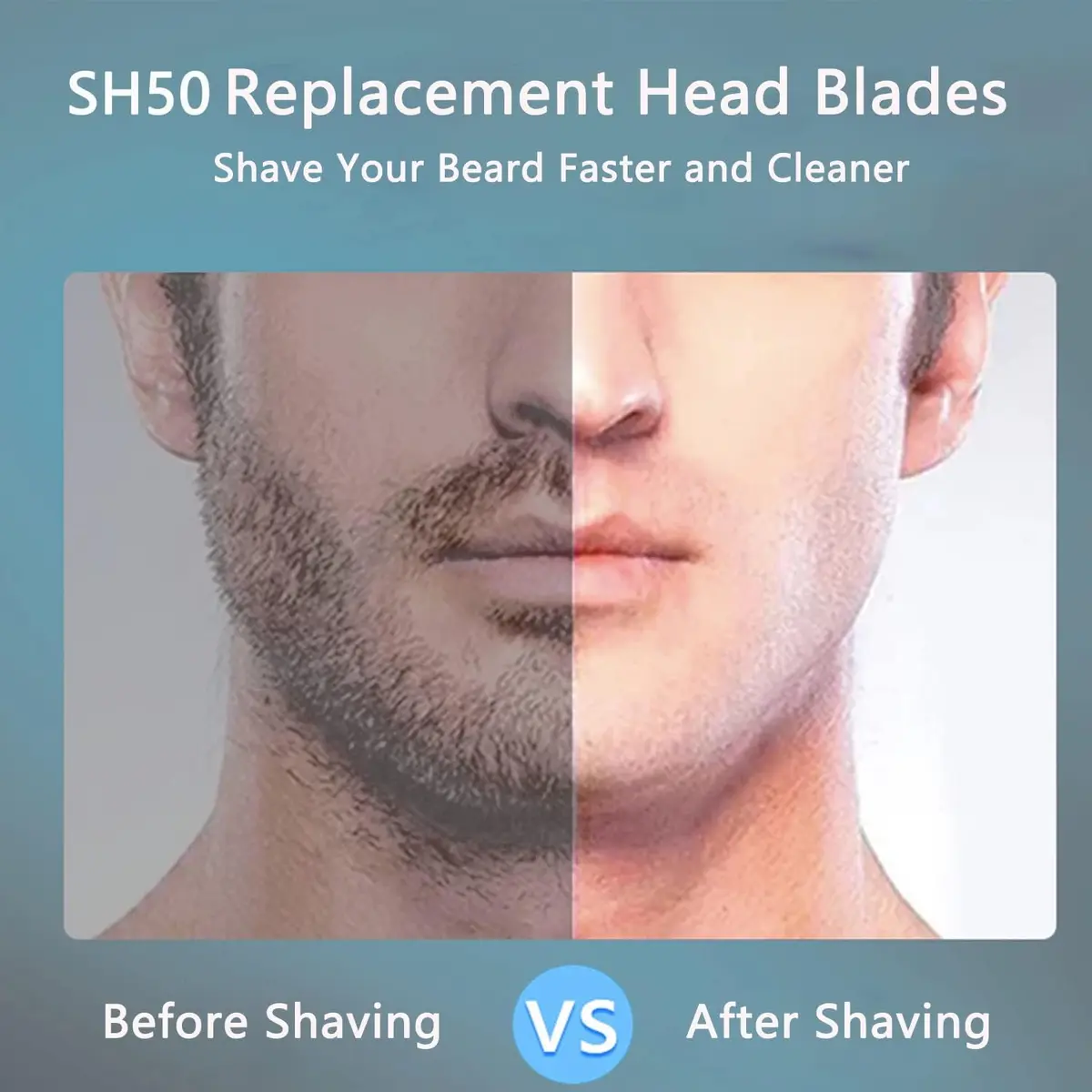 Gleway SH50 Replacement Shaving Head for Philips Series 5000 Rotary Shavers | Fits S5370, S5660, S5290 Models - view 6