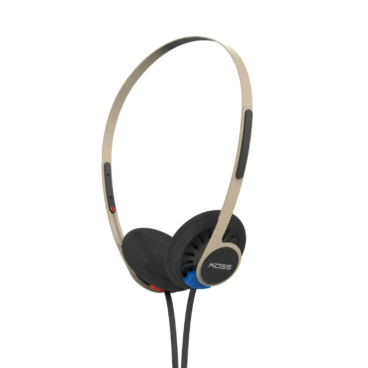 Koss KPH40 Utility On-Ear Headphones Rhythm Beige | Detachable Cord & 3.5mm Jack - main product image