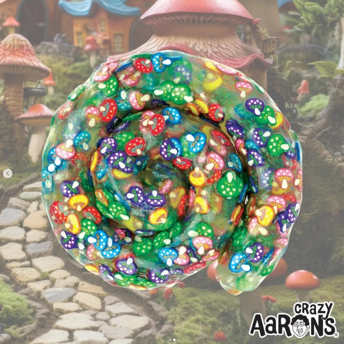 Crazy Aaron's Thinking Putty - Gnome Home - Multi-Color Sensory Putty 4" Tin | Creative Stress Relief Toy for Kids & Adults - view 6