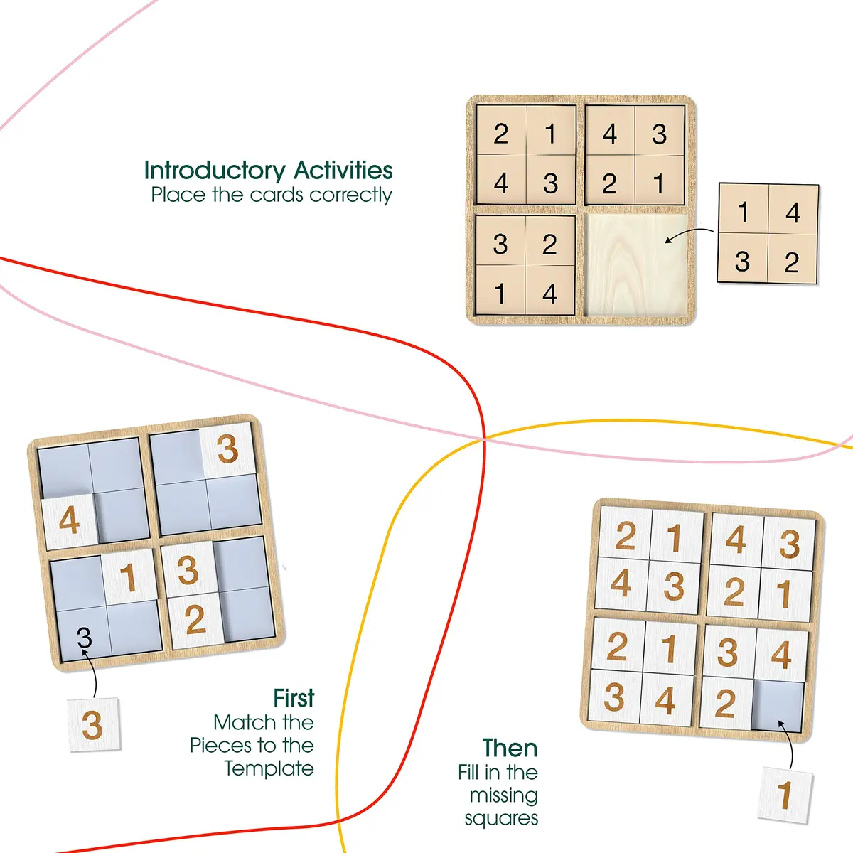 Keeping Busy Sudoku Dementia Activities for Seniors | Alzheimer Products for Elderly Patients | Fun Memory Game Toy & Cognitive Brain Puzzle for Senior Citizens w/Memory Loss or Alzheimers - view 4