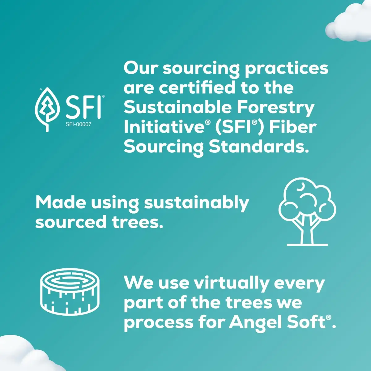 Angel Soft Toilet Paper 6 Super Mega Rolls (2880 Sheets Total) | Soft, Strong, Septic Safe - view 8