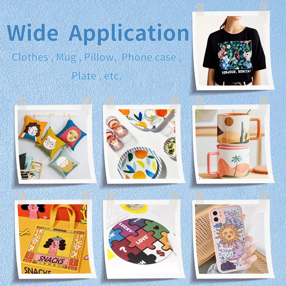 HTVRONT Sublimation Paper 13x19 Inch | 120 Sheets for T-shirts, Mugs & More - view 6