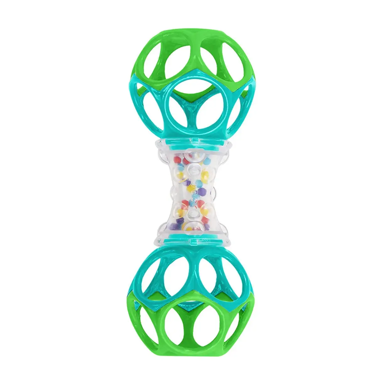Bright Starts Oball Shaker Rattle Toy 2-Pack | BPA-Free, Easy-Grip for Newborns - view 2