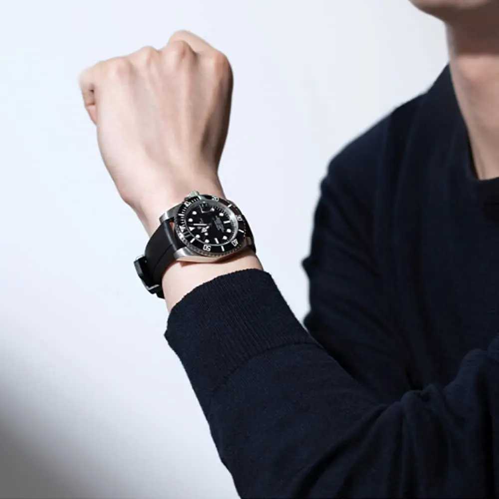 Niziruoup Watch Band Quick Release Fluororubber 19mm 20mm 21mm 22mm | Durable, Skin-Friendly, Waterproof - view 6