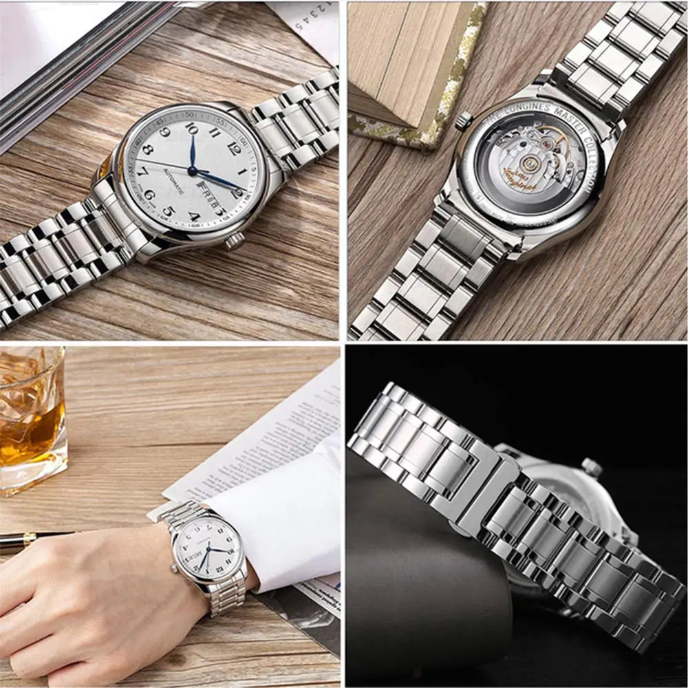 Niziruoup Stainless Steel Watch Band 20mm (0.79in) | Universal Metal Watch Strap for Smartwatches & Traditional Watches - view 9