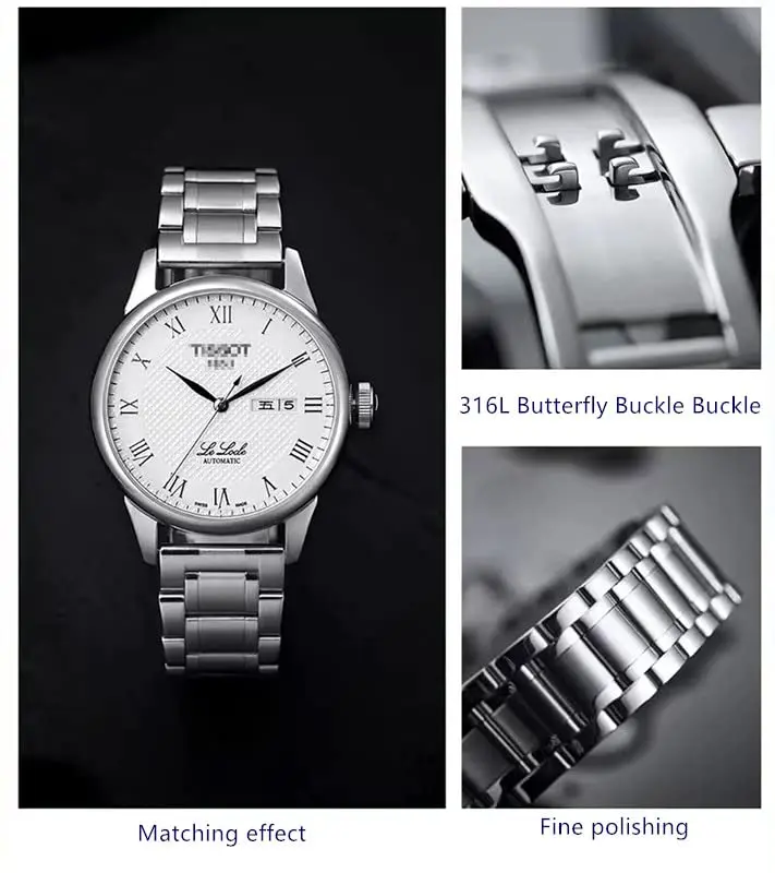 Niziruoup Stainless Steel Watch Band 18mm (0.71 in) | Universal Metal Watch Strap for Smartwatches and Traditional Watches - view 6
