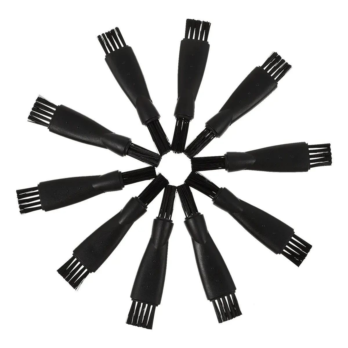 GLEAVI Electric Razor Cleaning Brushes 10-Pack | Dual-Head Design for Men's Shaver Maintenance - main product image