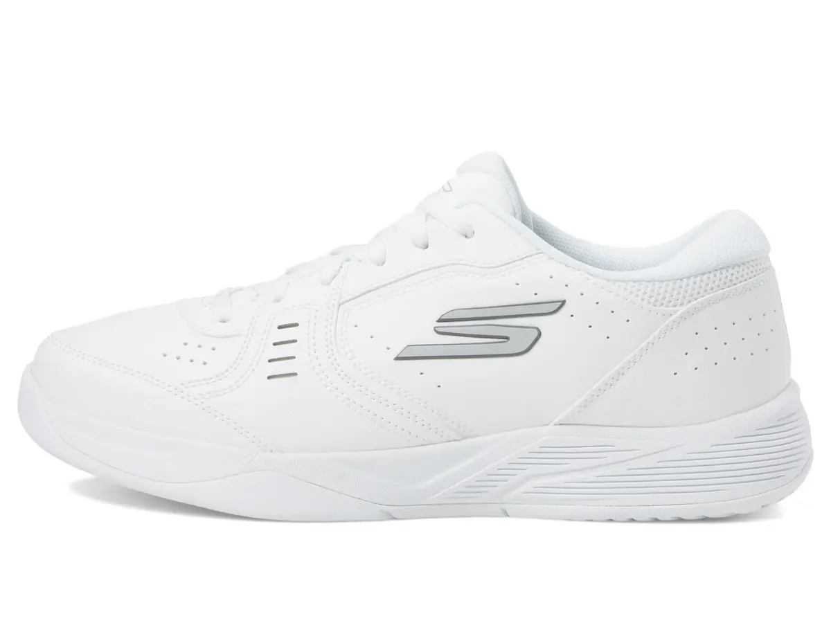 Skechers Men's Viper Court Smash Pickleball Sneakers, White, 8 X-Wide | Athletic Court Performance - view 5