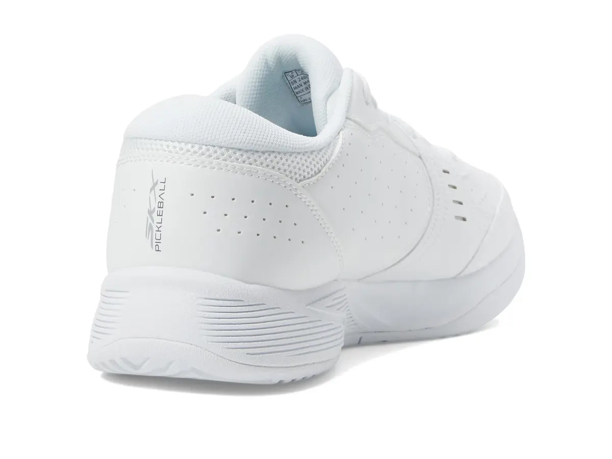Skechers Men's Viper Court Smash Pickleball Sneakers, White, 8 X-Wide | Athletic Court Performance - view 6