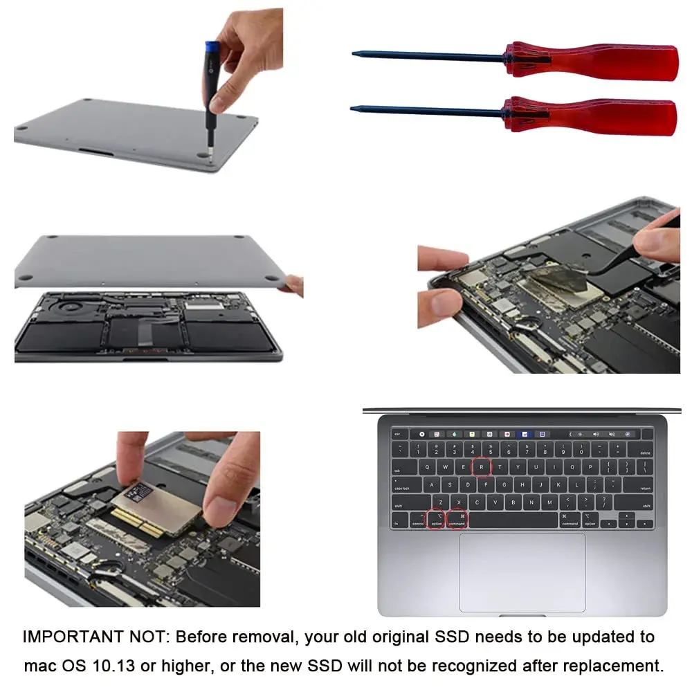 Dogfish 512GB NVMe M.2 SSD for MacBook Pro A1708 (2016-2017) | PCIe Gen3x4 Internal Solid State Drive Upgrade - view 5