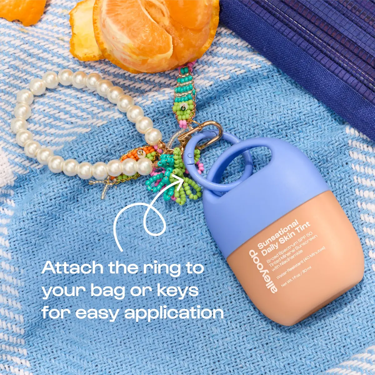 ALLEYOOP Sunsational Tinted Mineral Sunscreen SPF 50 | Buildable, Lightweight, No White Cast (70-120 chars) - view 6