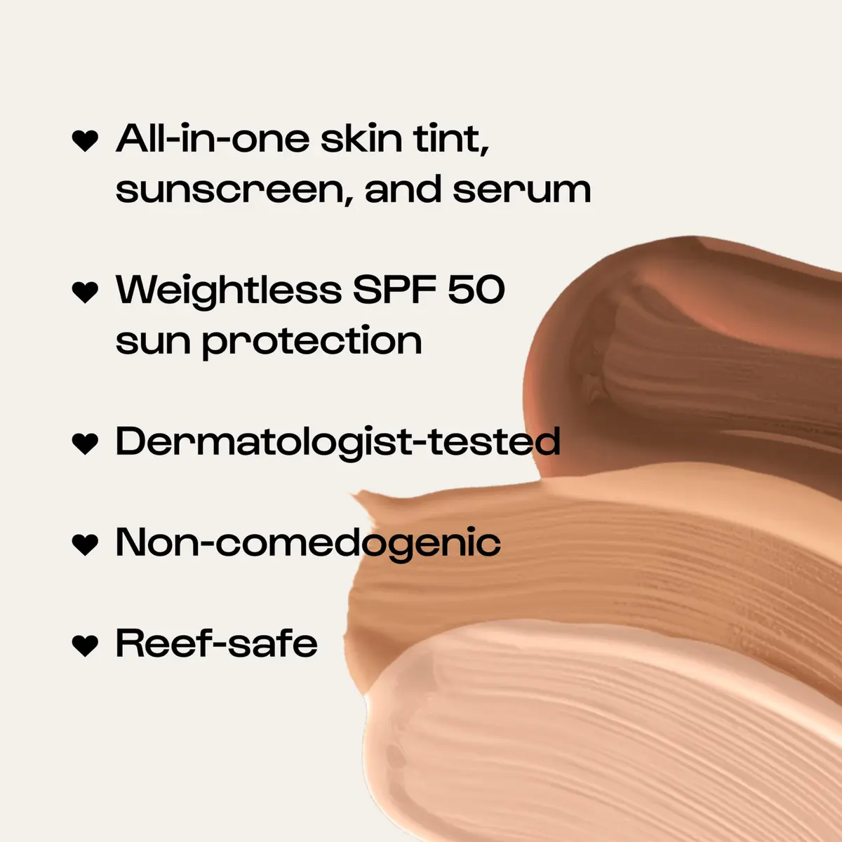 ALLEYOOP Sunsational Tinted Mineral Sunscreen SPF 50 | Buildable, Lightweight, No White Cast (70-120 chars) - view 3