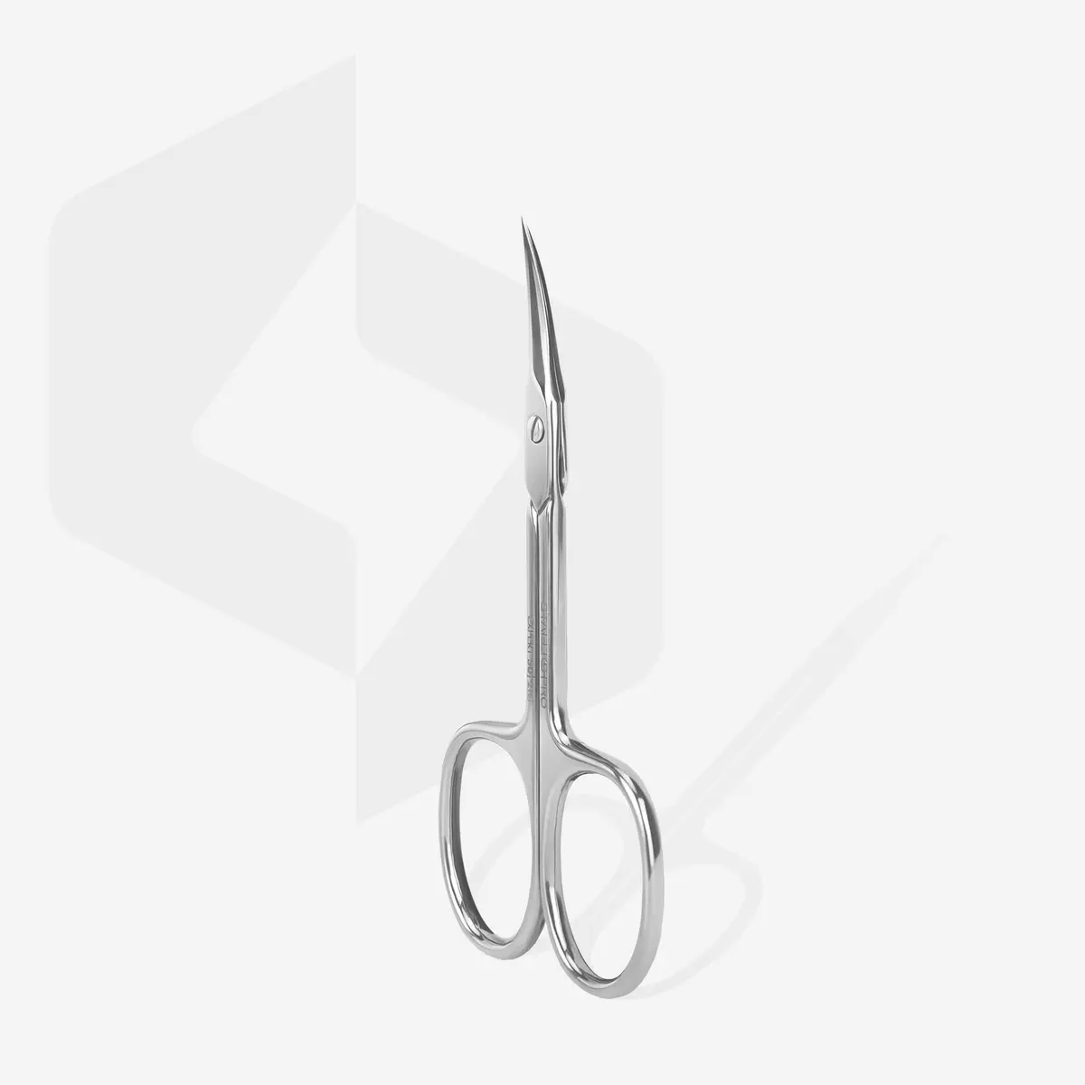 STALEKS PRO Expert 50 Cuticle Scissors - Stainless Steel, Extra Fine Curved Blade for Precise Cuticle Trimming - view 3