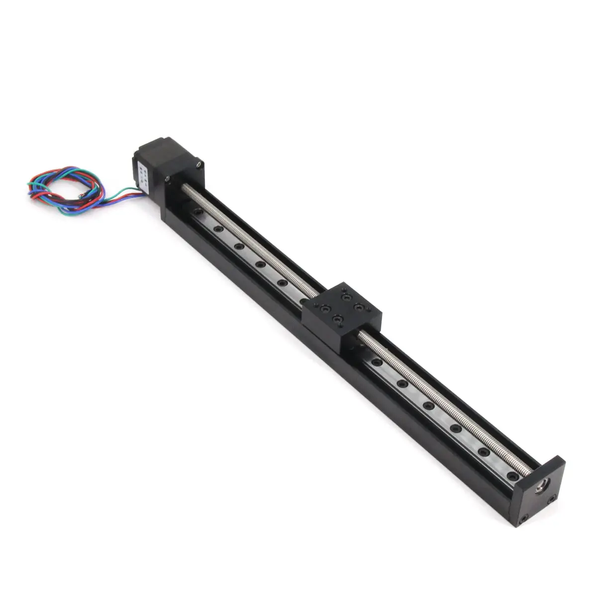 Befenybay 250mm Linear Rail Guide T6x1 with NEMA11 Stepper Motor (250mm Effective Travel) - main product image