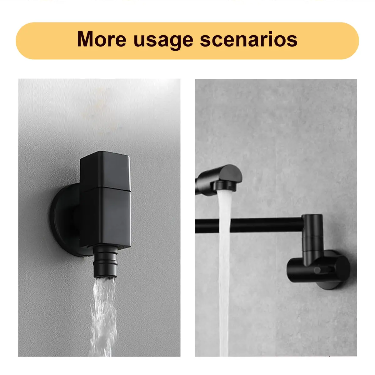 OFFO Extra Large Shower Arm Flange 3.5" | Durable Stainless Steel Wall Mount - view 7