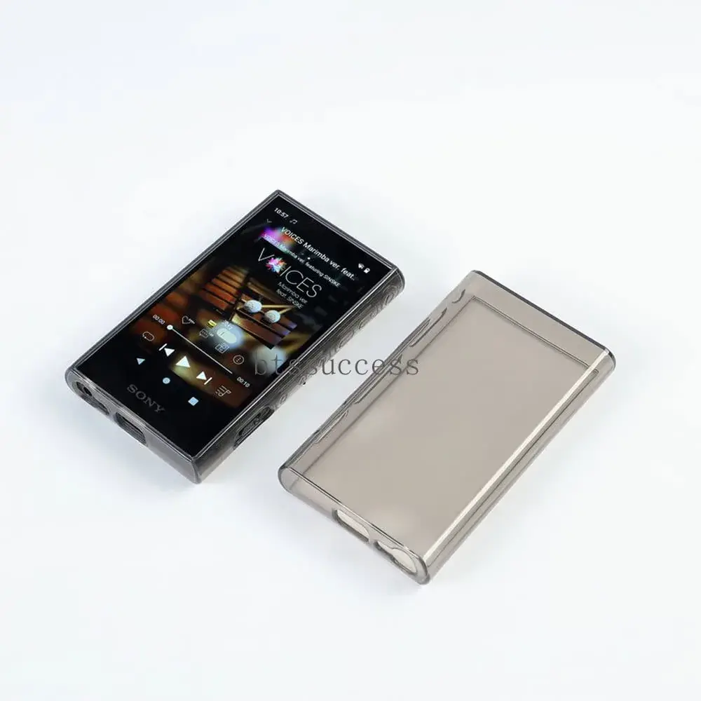 AudioPartner Soft Clear TPU Protective Shell Case with Tempered Glass for Sony Walkman NW-A300 Series NW-A306 NW-A307 | Grips & Protects Player - view 2