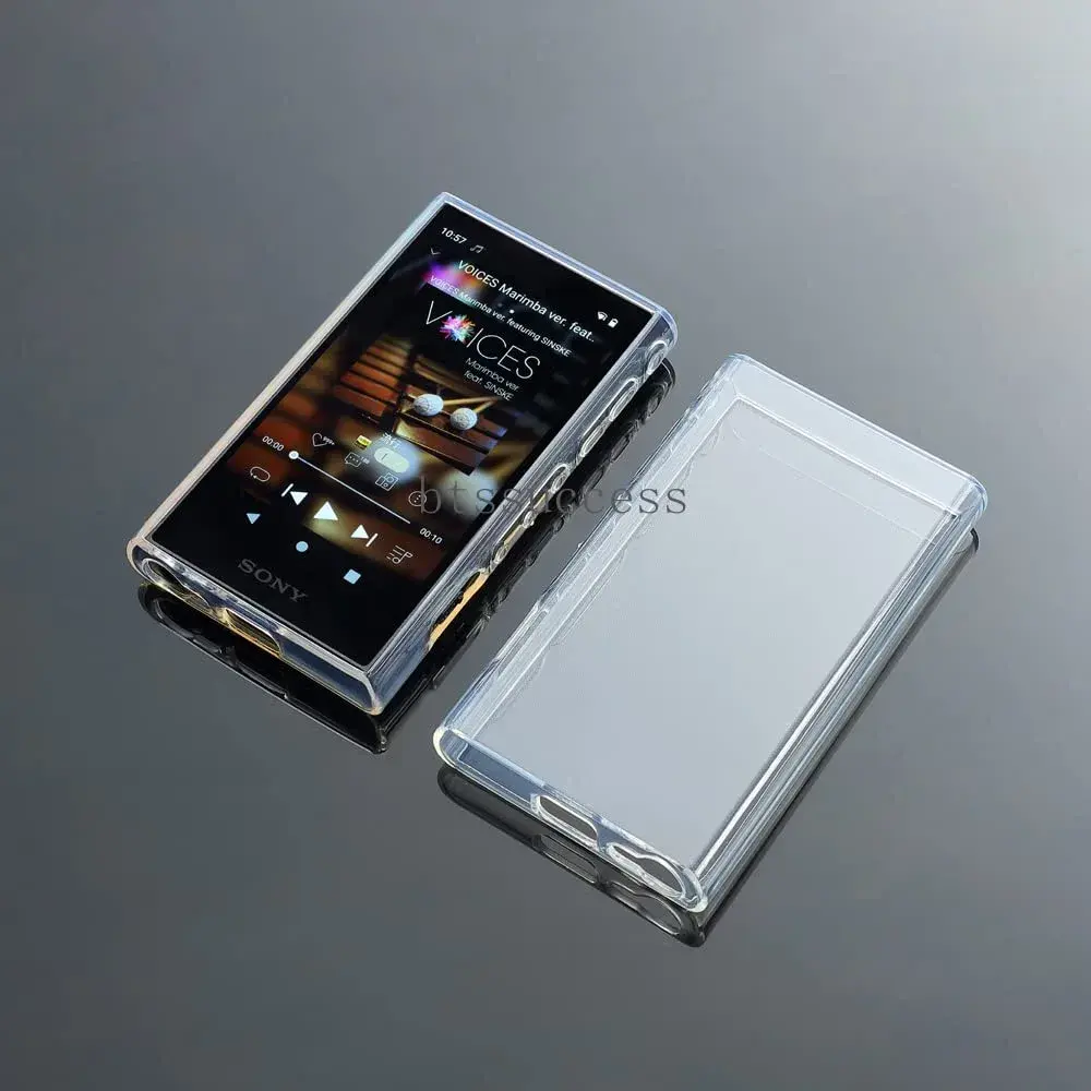 AudioPartner Soft Clear TPU Protective Shell Case with Tempered Glass for Sony Walkman NW-A300 Series NW-A306 NW-A307 | Protects Against Scratches and Dust - view 2