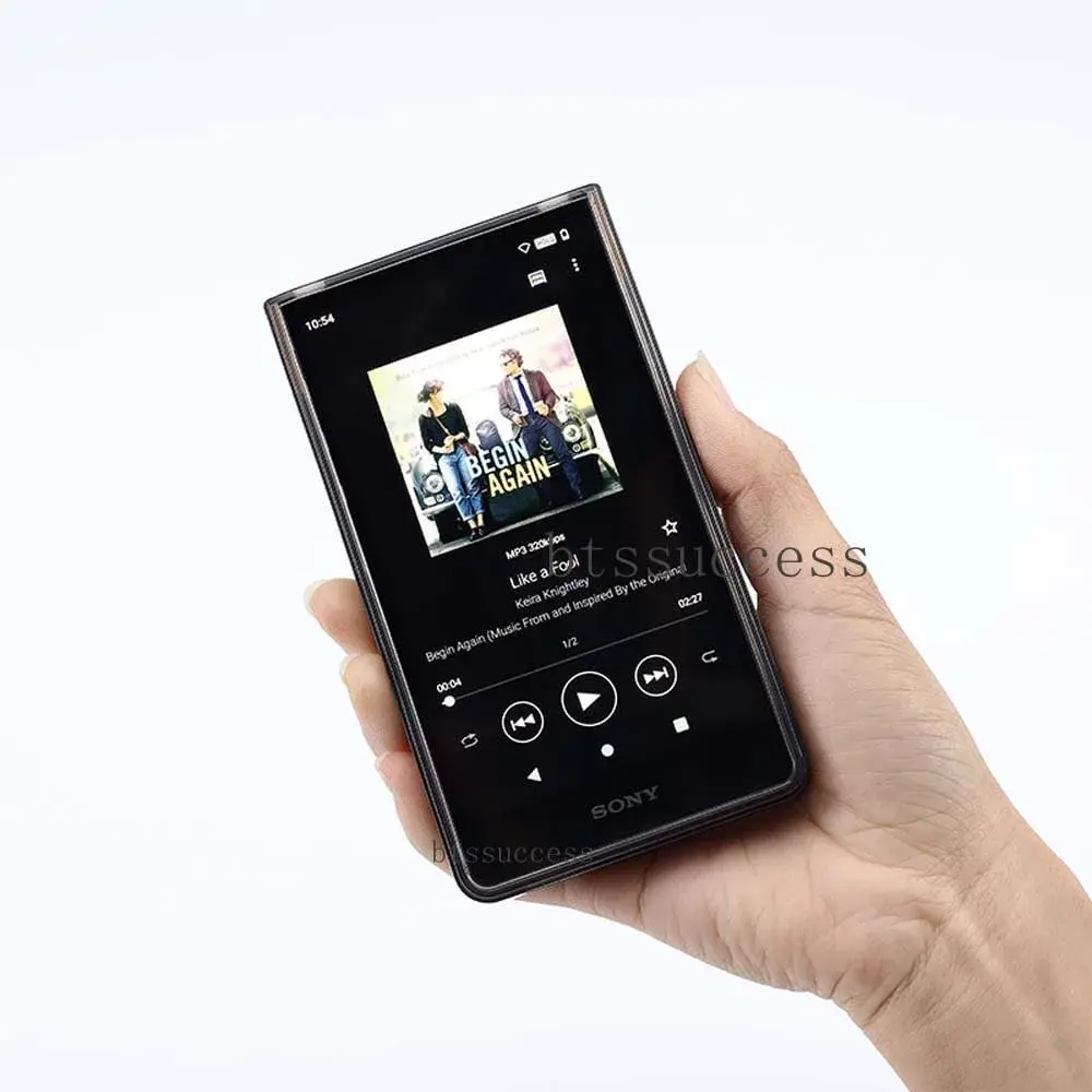 AudioPartner Soft Clear TPU Protective Shell Case with Tempered Glass for Sony Walkman NW-ZX700 NW-ZX706 NW-ZX707 | Protects Against Scratches and Drops - view 2