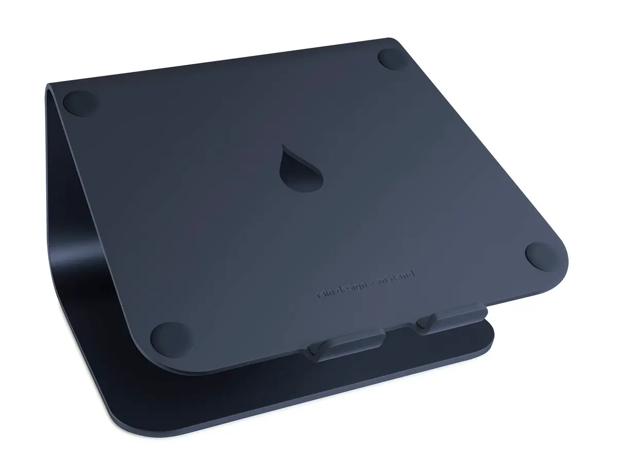 Rain Design mStand Laptop Stand Midnight | 15.6" (39.4 cm) Aluminum Ergonomic Riser - main product image